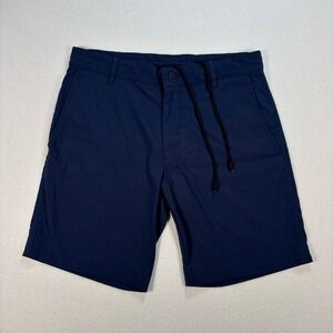 Outlier New Way‎ Shorts Men's 30x8 Navy Futurecloth Stretch Nylon Drawstring